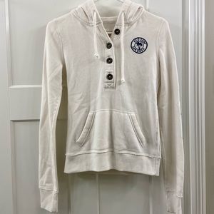 Hollister Cream Colour Hoodie